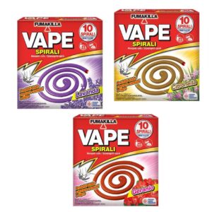 Zampironi profumati VAPE 10pz