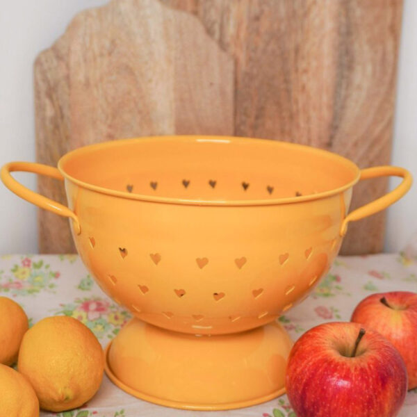 Colino senape con cuoricini – Isabelle Rose