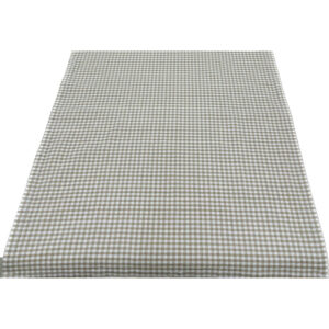Runner a quadretti beige