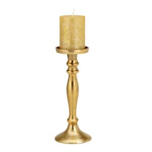 Candeliere in ferro oro doppia funzione