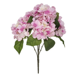 Bouquet di ortensie rosa