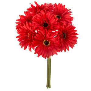 Bouquet di 7 gerbere rosso