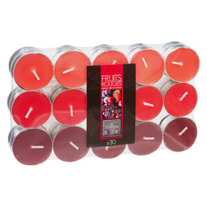 T-light profumate ai frutti rossi
