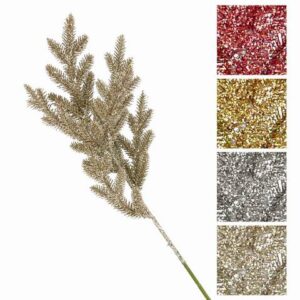 Ramo abete glitter h40cm