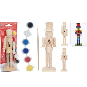 Forma Schiaccianoci in legno da dipingere