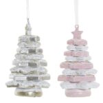 Alberino grigio o rosa con glitter