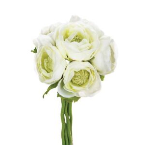 Mazzo di ranuncoli bianco
