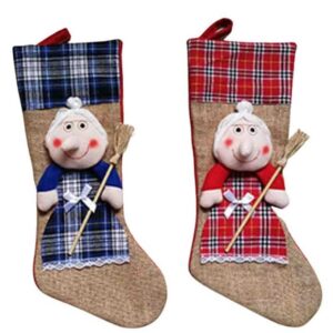 Calza befana in juta Loretta