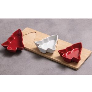 Set 3 pz aperitivo alberini di Natale