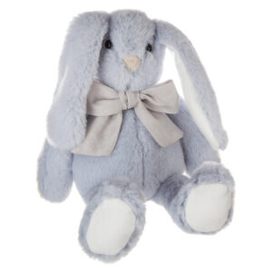 Coniglietto peluche azzurro