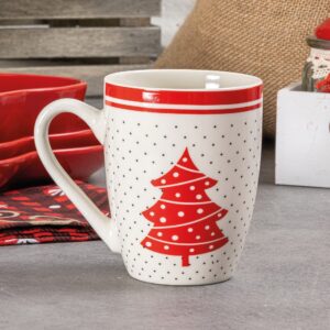 Tazza mug con alberino rosso
