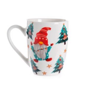 Tazza gnometti e alberini