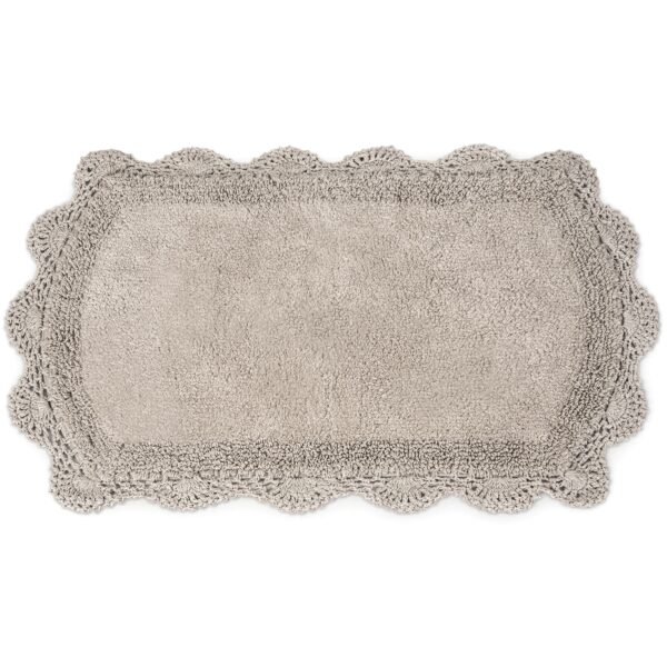 Tappeto bagno Brigitte tortora 45x65cm