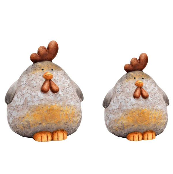 Gallina in argilla