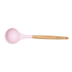 Mestolo in silicone rosa