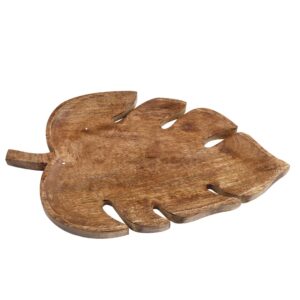 Tagliere foglia in legno