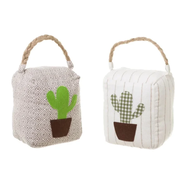Fermaporta borsetta con cactus - immagine 4