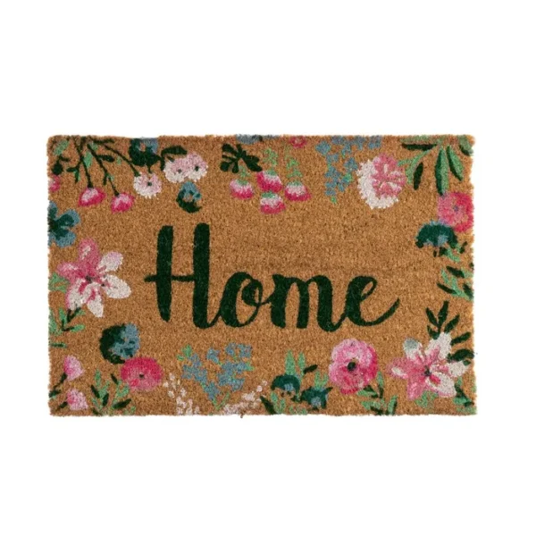 Zerbino Home con fiorellini rosa e azzurro