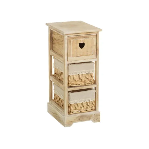 Mobiletto Country con 3 cassetti