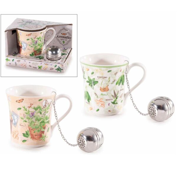Tazza Erbe Aromatiche con filtro