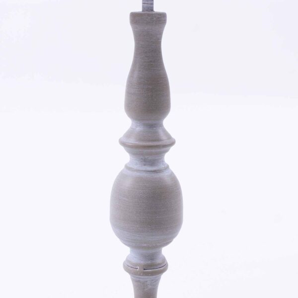 Lampada da tavolo in metallo con bombature h.51cm - immagine 2