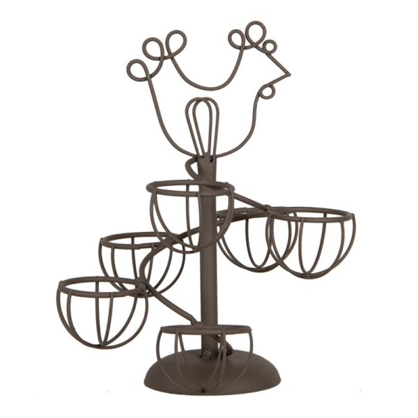 Galletto porta uova marrone - immagine 2
