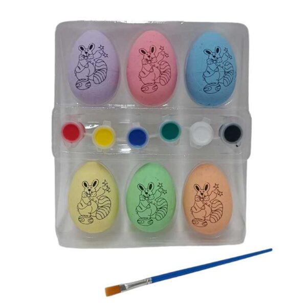 Uova colorate da colorare per bambini