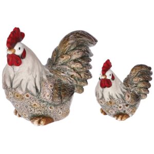 Gallo in ceramica