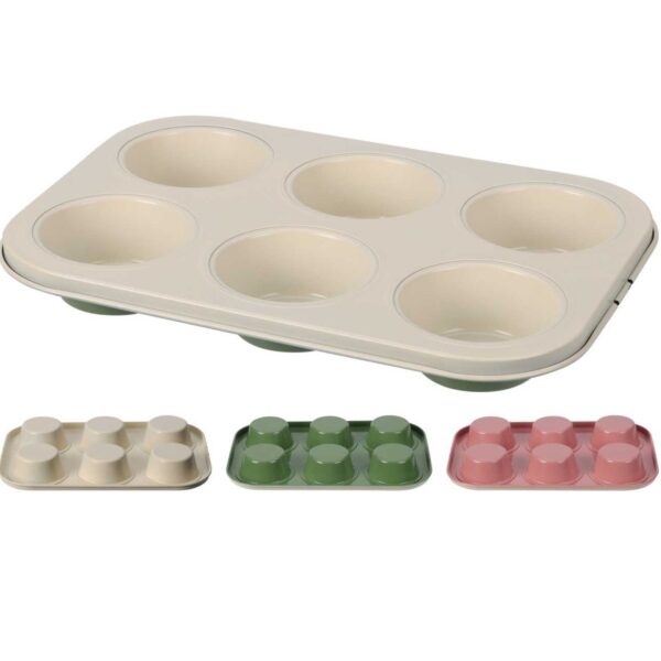 Stampo teglia 6 muffin