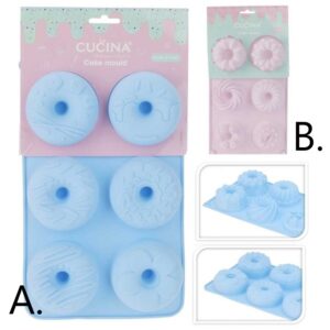 Stampo ciambelline in silicone