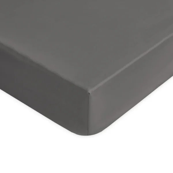 Lenzuolo con angoli grigio scuro