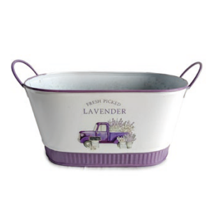Porta vaso ovale Lavender
