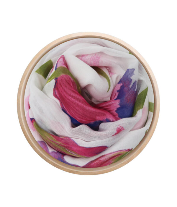 Foulard InnBamboo Dalì - Bianco