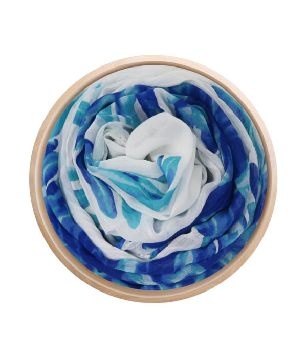 Foulard InnBamboo Van Gogh - Bianco