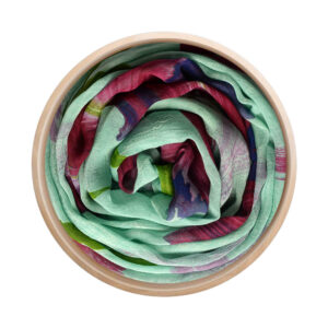 Foulard InnBamboo Dalì - Verde Menta