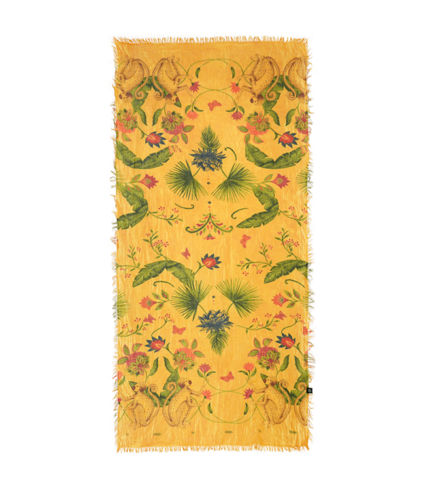 Foulard InnBamboo Frida - Giallo Mandarino - immagine 2