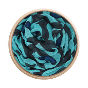 Foulard InnBamboo Escher - Verde Pavone