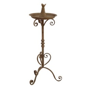 Alzatina posacenere in ferro corten