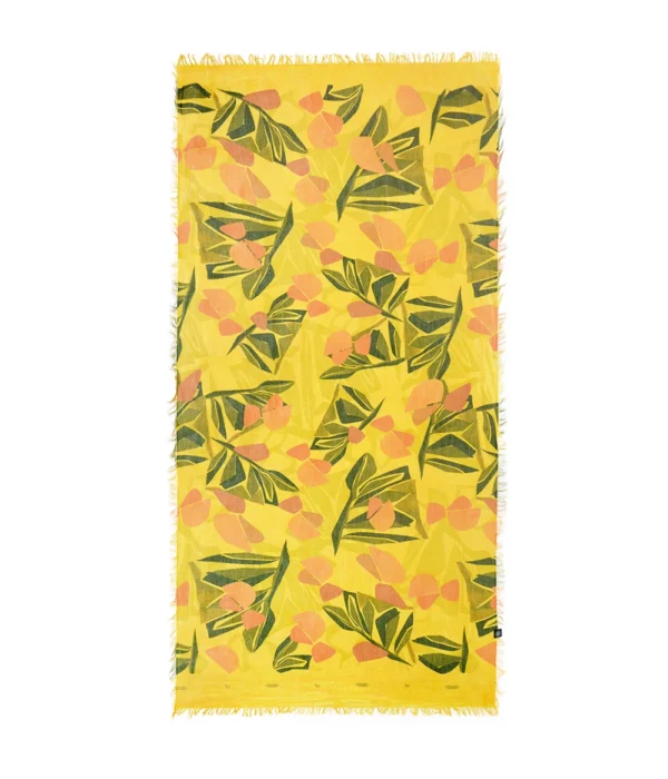 Foulard InnBamboo De Lempicka - Giallo Mandarino - immagine 2