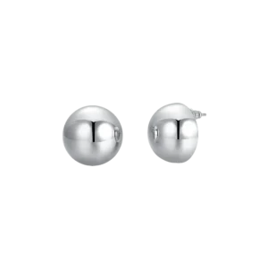 Orecchini donna a goccia 20mm in acciaio