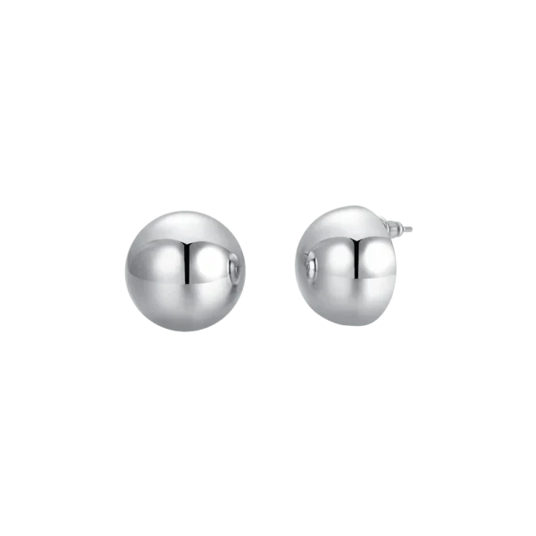 Orecchini donna a goccia 20mm in acciaio