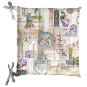 Cuscino sedia con lavanda