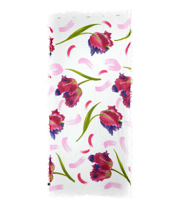 Foulard InnBamboo Dalì - Bianco - immagine 2