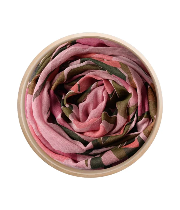 Foulard InnBamboo De Lempicka - Rosa Peonia