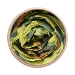 Foulard InnBamboo Magritte - Verde Lime/Pistacchio
