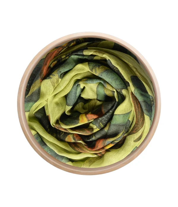 Foulard InnBamboo Magritte - Verde Lime/Pistacchio