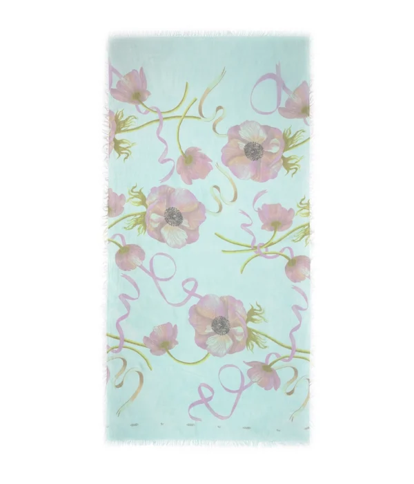 Foulard InnBamboo O’Keeffe - Verde Acquamarina - immagine 2