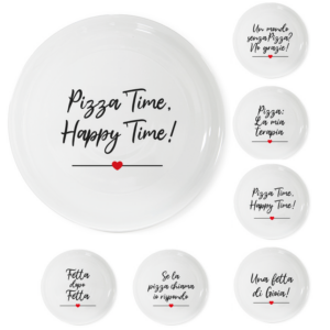 Piatto pizza Happy