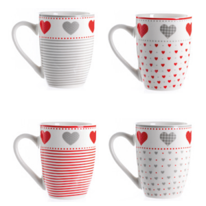 Tazza con cuori