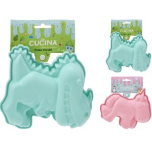 Stampo per dolci dinosauro/unicorno in silicone